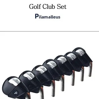 Железни капаци за стикове за голф, 10 бр., защитен калъф за стикове за голф, водоустойчив калъф за голф, iron ПУ протектор, аксесоари за голф, подаръци за