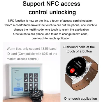 за HUAWEI GT4 MAX Смарт Часовници NFC Гласов Асистент 1,5-инчов HD Екран Сърдечната Честота Кръвно Налягане GPS IP68 Водоустойчив Часовник 2023