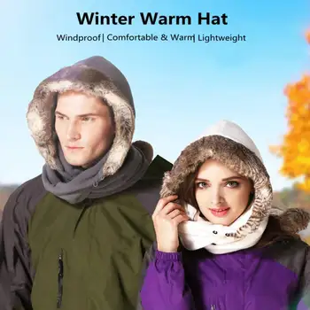 Зимно-есенна двустранен руното шапка, мъжки, дамски вело шапки, градинска топло удебелена плюс кадифе свободна ветрозащитная капачка