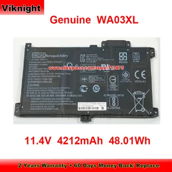 Истински батерия WA03XL 916367-421 за Hp Pavilion X360 15-br000 15-BR001NE 15-BR012UR HSTNN-LB7T 15BR018NA 11,4 В 4212 ма 48,01 Wh