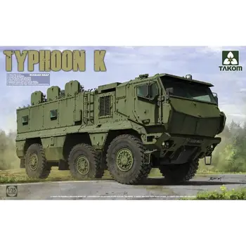 Комплект модели TAKOM 2082 1/35 руския производство на MRAP Typhoon K - Scale