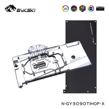Компютърни водни охлаждания Bykski блок За охлаждане на видеокартата Galaxy Geforce RTX 3090TI HOF OC Lab Edition, N-GY3090TIHOF-X