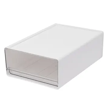 Кутия за съхранение на работния плот органайзер Тип кутия Прозрачна акрилна маса Канцеларски материали стойка за съхранение на ръка акаунт Масата Лесен държач за писалка