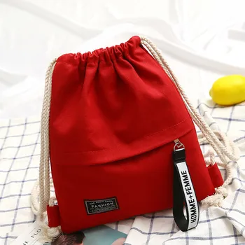 Лесен платно училище раница с двойно през скута шнурком, спортен джоб, преносима чанта за почивка и пътуване голям капацитет