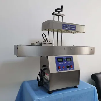 Луксозна автоматична машина за запечатване на алуминиево фолио за бутилки с непрекъсната електромагнитна индукция