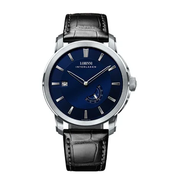 Луксозни мъжки часовник LOBINNI от неръждаема стомана с автоматично управление Модни индивидуални водоустойчив творчески водоустойчиви часовници