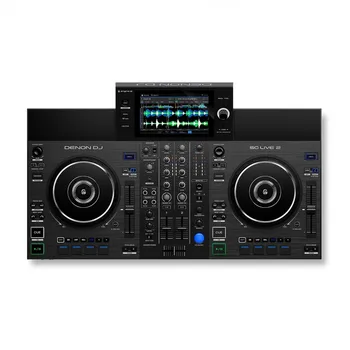 Лятна 50% отстъпка, лидер на продажбите, самостоятелен DJ контролер Denon DJ SC Live 2 със слушалки HP1100