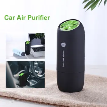 Многофункционален автомобилен пречиствател на въздуха, преносим овлажнител на въздуха, 3 регулируеми на предаване, активен въглен с отрицателно съдържание на желязо, двойно почистване