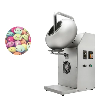 Многофункционална машина за карамелизации ядки, машина за нанасяне на покритие върху ядки с карамелизацией фъстъци и бадеми