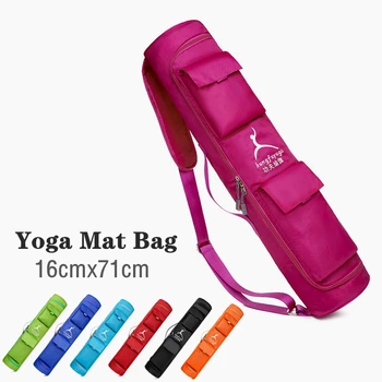 Модерен килимче за йога, чанта за носене, водоустойчива спортни чанти за йога, чанта за фитнес зала, чанта за пилатес, презрамка, раница за носене