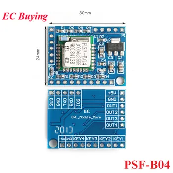 Модул платка за дистанционно управление на PSF-B04, модул 4-канален превключвател, такса развитие на микроконтролера, направи си сам за телефон