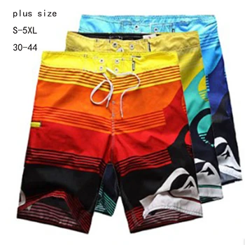 Мъжки шорти за плуване, нови бермуди, мъжки летни плажни панталони, быстросохнущий бански за плуване с принтом