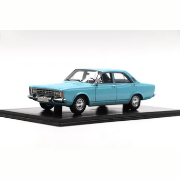 НЕО смола 1/43 1967 Ford P7a 17m синя лимузина реколта модел на превозното средство за възрастни от колекция щампи, украса за дисплея, подарък