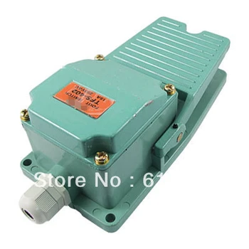 Нескользящий TFS-402 AC 250V 10A (15A) без NC незабавен foot switch одинарного действия с кабелна въвеждане на