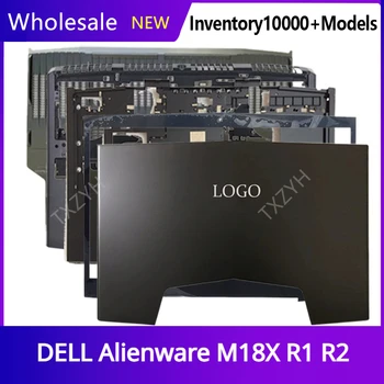 Нови оригинални за лаптоп DELL Alienware M18X R1 R2 LCD дисплей на задната част на кутията на Предната рамка на Линия Акцент за ръце долен корпус A, B, C, D под формата на миди