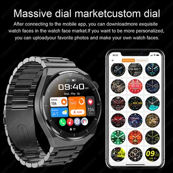 Новите смарт Часовници с NFC За Мъже GT3 Pro AMOLED 390*390 HD Екран Сърдечната Честота Bluetooth Предизвикателство IP68 Водоустойчив Смарт Часовници За Huawei, Xiaomi