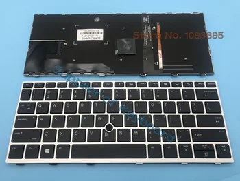 НОВОСТ За HP EliteBook 730 735 G5 735 G6 836 830 G5 Английска Клавиатура с подсветка в trackpoint