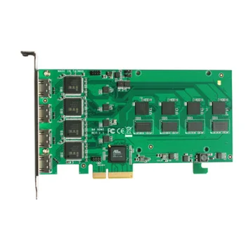 Обзавеждане за радио - и телетрансляции PCIe 4U SDK поддържа Vmix streaming capture card hdmi 4 канала