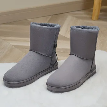 Обувки с USB нагряване, дамски зимни обувки за улицата и помещения, плюшен моющаяся електрическа обувки, удобни нескользящая обувки Famale