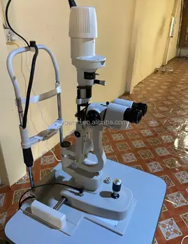 Офталмологично оборудване за УУЗ-4 микроскоп с накрайник за лампа с 5-стъпка увеличаване на