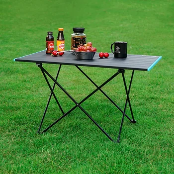 Портативен сгъваем пикник маса от алуминиева сплав, сгъваеми маси за пикник, маса за барбекю, походный маса за пътуване