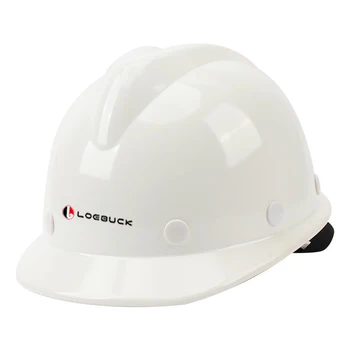 Предпазна каска Topi keselamatan за работниците на място, защитна шапка от подсилена със стъклени влакна пластмаса, бял