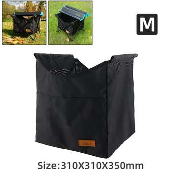 Преносим водоустойчив окото чанта за съхранение на пикник на открито 600D плат Оксфорд Къмпинг Градина Сгъваема чанта за носене на масата