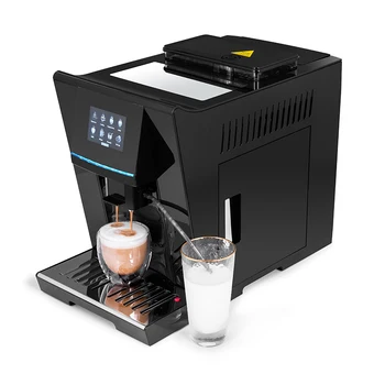 Продажба на едро на Най-евтина благородна промишлена цифров напълно автоматична кафемашина за приготвяне на Еспресо капучино