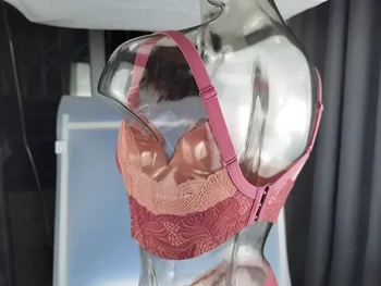 Прозрачен женски манекен с едната половина на тялото, модела на торса, дисплей за чорапогащи, подпори за показване на бельо