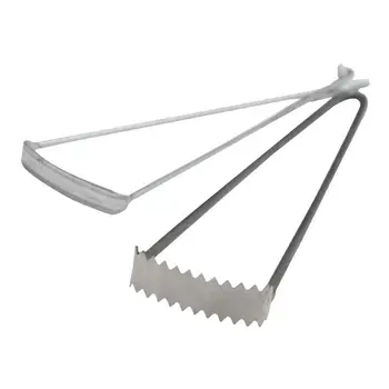 Професионален керамични инструменти Голяма подрязване Керамични заточной нож за премахване на Плоски / волнообразное острието Инструменти за моделиране изваяни текстури