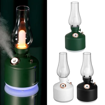 Ретро лампа, дифузор с аромат на етерично масло, безшумен овлажнител на въздуха, комплексно овлажнител за въздух със студена мъгла, снимающий умора за домакинство