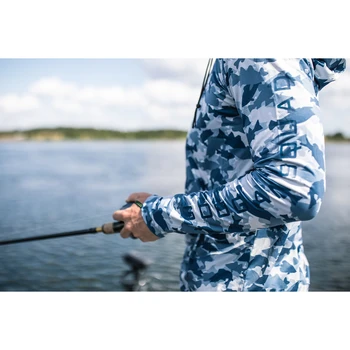 Ризи за риболов Летни дрехи за риболов с дълъг ръкав дишаща тениска за риболов с защита от uv 50 Облекла за риболов