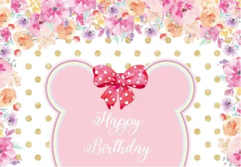 Розова мишка, вечерни аксесоари, цветя, пастелни блясък, златна точка, декор фотозоны, честит рожден Ден, събитие, декор фотозоны