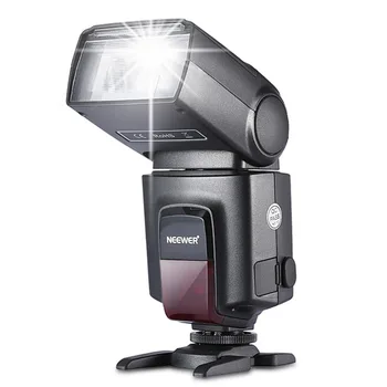 Светкавица Neewer TT560 Speedlite с комплект от 12 цветни филтри за Canon, Nikon Olympus Panasonic Pentax и Други огледално-рефлексни фотоапарати