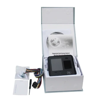 Свободностояща Биометрическое за Разпознаване на Пръстови отпечатъци Вграденият Четец на RFID-карти, 125 khz, Система за Контрол на присъствието Устройства за Контрол на достъпа