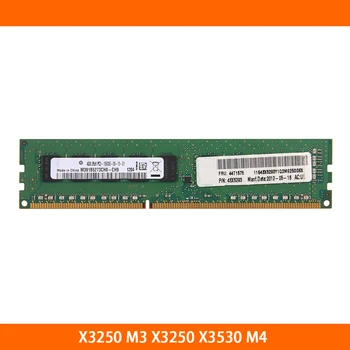 Сървър памет за IBM X3250 M3 X3250 X3530 M4 44T1575 44T1571 48X5293 DDR3 4G 4GB 1333 ECC UDIMM Напълно Тестван