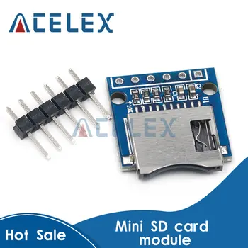 Такса за разширение на паметта Micro SD Mini Micro SD TF Карта Модул за защита на паметта с изводи за Arduino ARM, AVR