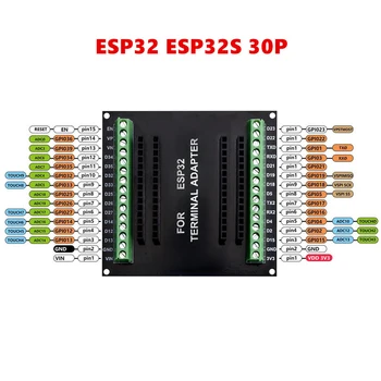 Такса за разширяване на ESP32 е съвместима с ESP32 WiFi Bluetooth такса развитие 30Pin такса за разширяване на GPIO