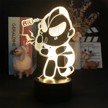 Ультрачеловек Японското Аниме и Манга 3D лека нощ за Декор за Спалня Светлина Сладък Цветен Подарък За Рожден Ден Led Лампа Бебе са Чудесен Подарък