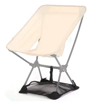 Устойчив на удари мат без стол в сгънат вид Удобен за риболов, плажен туризъм, пикници на лунна стол сгъваем стол къмпинг