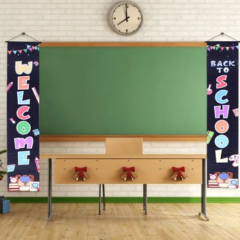 Училищен висящ банер Банери Украшение на Ваканционни имоти оформление на Фона на декори за сцена, в класната стая