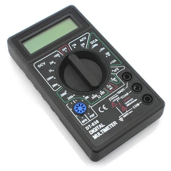 Цифров мултицет DT-838 с датчик за температура 750/1000 В постоянно променливо напрежение, тестер за съпротива на ток
