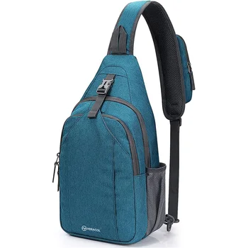 Чанта-прашка MIRACOL, RFID-блокери раница-прашка, чанта през рамо, в гърдите раница за туризъм