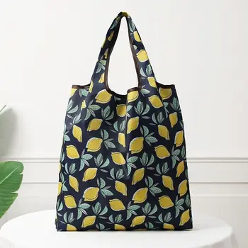 Чанта тъканно чанта чанта за продукти по-голям капацитет сгъваема и преносима чанта за пазаруване в супермаркета скъпа водоустойчив дългогодишна чанта