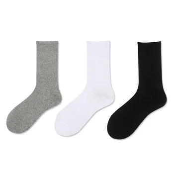 Чорапи, мъжки пролетно-летни чорапи от чист памук, дезодорирующие и абсорбиращи потта черни чорапи-лодки, защита от падане, летни