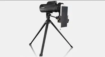1 комплект Бинокъл телескоп призмата 10x42 BAK4 с Монокуляром с Однофокусным фокус + скоба за телефон + Дръжка + статив за универсален телефон