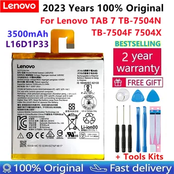 100% Оригинален НОВ висок Клас Батерия 3500 mah L16D1P33 За Lenovo TAB 7 TB-7504N TB-7504F 7504X Батерии + Инструменти