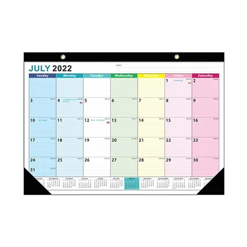 18 Месечен месечен календар Декоративен английски 2023-2024 Стенен месечен висящи офис у дома