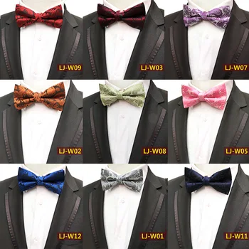 2018 Модерен носи Вратовръзка за Мъжете, 14 Цветове, Модел Пейсли Кашу, Вратовръзки-Пеперуди в Британския Стил, Ризи за Сватбени Партита, папийонка