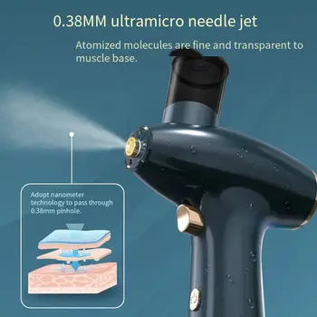 2023 Нов дизайн Козметичен инструмент за домашна употреба Овлажнител за грижа за кожата на лицето инжекцион на кислород Вода нано спрей за мъгла